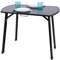 Campingtisch Bustisch Multi | Schwarz | 90x60x74cm Alu | klappbar |stabil