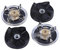 2 Base Gear+2 Rubber Blade Gears Spare Blender Replacement Parts Mixer Accessories for Magic Bullet 250W Juicer, Juicer Accessories Part 1.18~1.26in Diameter