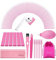 Aocii Cleaner kit for Airpod, Cleaning Putty Compatible with Airpod 3 Airpods pro, Phone Charging Port Cleaning Tool, Pink Cleaner kit for iPhone/Speaker/Earbud, Electronics Cleaner, Gift for Women