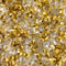 4500 Stück 6 mm Mini-Diamant-Kristall-Streusteine für Kunst und Handwerk und Hochzeit, Tischdekoration, Heim- und Party-Dekoration in Gold und Transparent (Gold)