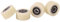 LASANA SMART MACHINES Satz mit 4 Laufrollen mit Kugellager - Nylon Rollen für Palettenhubwagen - Hubwagen Räder Durchmesser 40 mm, Breite 20 mm, Lager 10 mm - Präzise maschinenbearbeitet in der EU