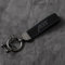 Auto Schlüsselanhänger, für Audi S4 S5 S6 SQ7 TT A5 A4 SQ2 Q5 Car Key Chain Schlüsselbund Innenraum Styling Zubehör with Logo,Black-A