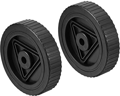 PATIKIL 4.7 Aria Compressore Ruote, 2pz Universale Aria Compressore Ruota Sostituzione Parte con 0,5 Dia. Foro per Facile Mobilità