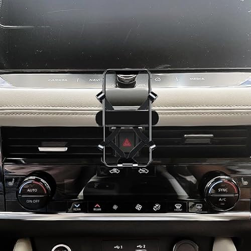 GXQKHFA phone holder compatible with 2022-2024 Nissan Qashqai j12 xtrail t33 accessoires Mobile phone holder (for 2022-2024 xtrail t33/2023-2024 Qashqai j12)