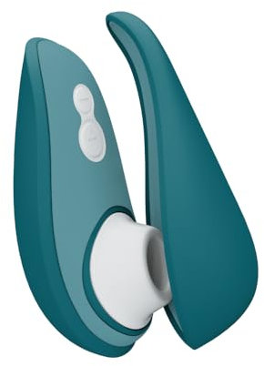 Womanizer Liberty 2 Pleasure Air Toy – Klitoris-Sauger mit 8 Intensitätsstufen – Wasserdicht Klitoris-Vibrator – Stimulator – Wiederaufladbar Sexspielzeug für Frauen und Paare - Petrol