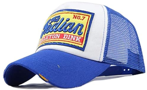 thematys Trucker Cappellino Western Indian – Berretto da baseball regolabile in rete Snapback, da uomo, donna, protezione solare, estate e outdoor, 55 fino a 59 cm, Style005, Taglia unica