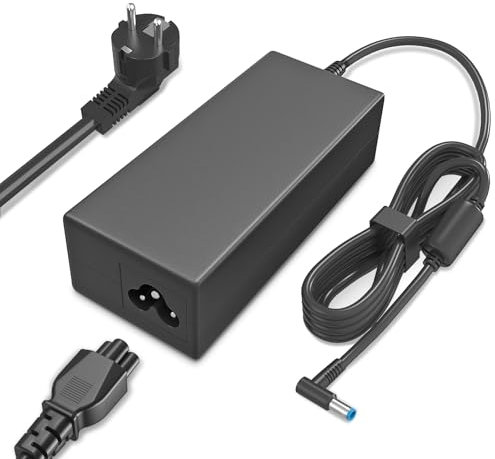 Caricatore per HP Computer Portatile 65W 45W Alimentatore per HP Pavilion x360 14 15 17, Elitebook 840 850 845 830 820 G9 G8 G7 G6 G5 G4 G3, Envy 13 15 X360 Series 19,5V 3,33A Adattatore 4,5 * 3mm