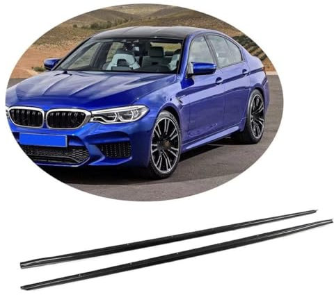 Seitenschutzleisten Karosserie Verkleidung Seitenschweller für BMW 5er G30 520i 530i M Sport F90 M5 Limousine 2018-2020 Doppelkabine Tuning Styling Satz