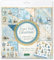 Katy Sue Fairy Tale Christmas 8 x 8 Inch Designer Premium Paper Pack - 24 Double-Sided Papers in Blues & Golds for Christmas Papercraft, Scrapbooking and Card-Making