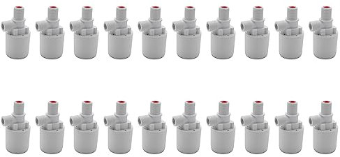 Carruuba 20X Solar Wassertank Wasserturm Pool Automatische Wasserstand Controller Kunststoff Schwimmkugel Ventil Wasserstopp Wasserstand Schalter