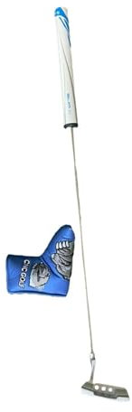 Dickly Putter da Golf Mazza da Golf in Acciaio Inox Impugnatura Antiscivolo Strumento per praticare Il Putting da Golf con Copertura per Putter da Golf per, 83.82 Cm X 14 Cm X