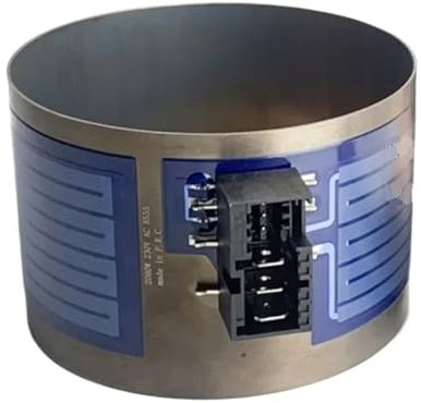 ZMLMAJJ Spülmaschinen-Wasserpumpen-Heizring, Dickschicht-Heizring, 230 V, 2080 W, Größe 84,5 x 55 mm – kompatibel mit Siemens, kompatibel mit Bosch