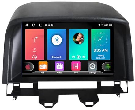 Android 14 Car Radio for Mazda 6 2004-2015 - 9 Touch Screen Bluetooth Car Radio Built-in Wireless Carplay + Android Auto - Backup Camera - Steering wheel controls/DAB RDS/WIFI(P2 WIFI 4-Core 1G+32G)