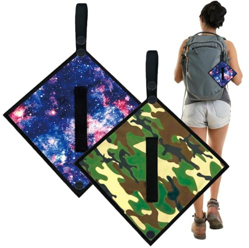 ETUCYNG 16x20x2 cm Pinkeltuch Für Frauen Beim Wandern Damenbinde Pinkel Trichter Saugfähige Tücher Für Camping Und Wandern Reisen Wandern Und Trekkin