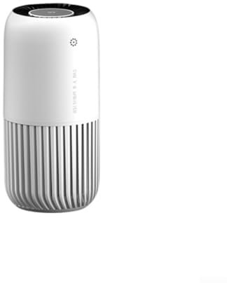 Niceminiwall Portable Mini Air Purifier USB Powered Compact Air Cleaner For Car Home Office Bathroom Kitchen Small Space Air Freshener, Designed To Effectively Clean The Air (white)