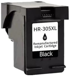 HEZHAOWH Ersatz Kompatibel for H-*P 305 XL for H-*P305 for H-*P305XL 305XL Tinte Patrone for DeskJet 2710 2720 4110 4120 4130 Drucker(1 Black)