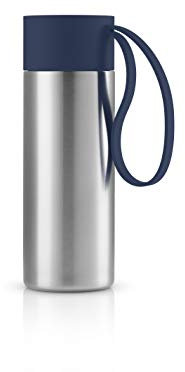 EVA SOLO | To Go Cup 0,35l Navy blue | Doppelwandige Vakuum Thermoflasche | Marinenblau