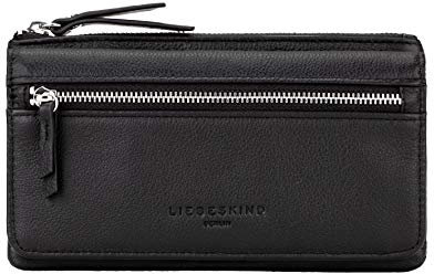 Liebeskind Berlin Pepino Layla Geldbörse, Large (9.5 cm x 18 cm x 1.2cm), black