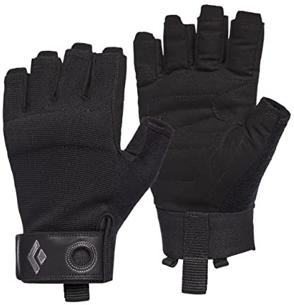 Black Diamond Unisex Crag Half-Finger Gloves Kletter-Handschuhe, Klettersteig, M