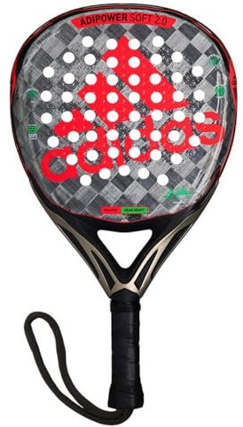 Adipower Soft 2.0 Pala de pádel, Adultos Unisex, Red, Talla Única