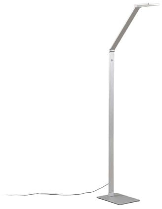 Lucande LED Stehlampe dimmbar, LED Standleuchte, Leselampe-Stehlampe Wohnzimmer, Stehleuchte Arbeitszimmer, Büro, Bürostehlampe, Wohnzimmerlampe