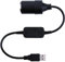 Digit.Tail 5V USB vers 12V Allume Cigare DC, Prise Fiche Transformateur pour Enregistreur Vidéo/Cameras, DVR, Caméra de tableau de bord, GPS, Purificateur d'air de voiture