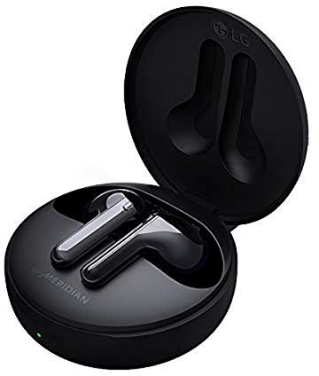 LG Tone Free FN7 - Auricolari Bluetooth wireless con cancellazione attiva del rumore, suono Meridian, doppio microfono per lavoro/casa, ufficio, compatibili con iPhone e Android, nero