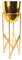 Leaf Tall Metal Plant Stand with Planter,55cm