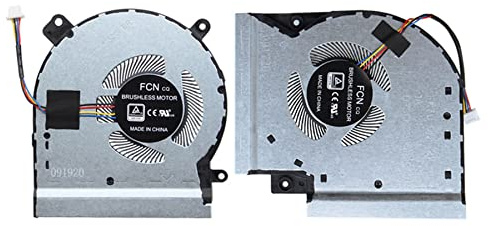 segoo CPU+GPU Kühler Ersatz für ASUS ROG Strix Scar II GL504 GL504G GL504GS GL504GM GL504GV GL504GW GL504GV-DS74 GL504GW-DS74 Serie DFSCK221051820 FK7T DFSCK215151515151515151515 1810 FK7U