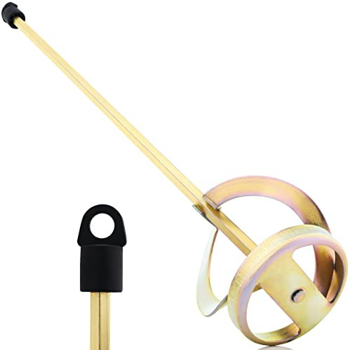 AYZOTEK Paint Mixer for Drill, 1-5 Gallon Bucket- Steel Drill Mixer Coated with Zinc Plated – Rust-Free & Easy to Clean – Fits All Standard Drills – Suitable for Mixing Paint, Resin, Epoxy & Concrete