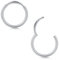 Briana Williams 2pcs Hinged Nose Ring Segment Lip Helix Septum Tragus Helix Rook Earrings Piercing Clicker 20G 18G 16G
