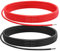 14 AWG Gauge Silicone Wire Electrical Cable（2.5m red &2.5m black） Soft & Flexible 0.08 mm Tinned copper core High temperature resistant silicone wire For Arduino Projects, RC Cars, Boat, Drones etc.