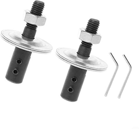Spindeladapter links und rechts zum Schleifen Polieren Welle Motor Bench Grinder