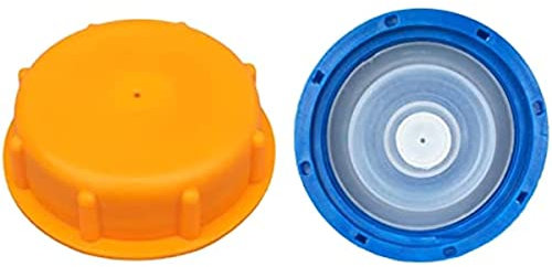 2 Pieces Parking Heater Fuel Tank Cover Caps Replacement Easy (Blue, Yellow)