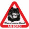 Indigos UG - Autoaufkleber selbst gestalten Namensaufkleber Hund 15 cm - Pomeranian - Sticker mit Name & Wunschtext personalisiert selbstklebend - Motorrad - LKW - Heckscheibenaufkleber