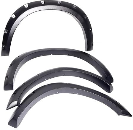 HIPATU Auto Kotflügelverbreiterungen Set für Dodge RAM 1500 2009-2015, Auto Kotflügel Radlauf Verbreiterung Kotflügelverbreiterung Schutz Dekoration Zubehör für Geländewagen