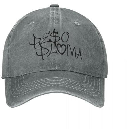 Baseballkappe Baseballmützen Peso Pluma Logo für M?nner Frauen Mode Distressed Washed Hip Hop Snapback Cap Geburtstagsgeschenk
