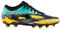Joma - Botas de fútbol Evolution Cup FG - Tallas: 7 - Tacos de fútbol profesionales - Parte superior de microfibra, suela cromada, refuerzo de talón y ajuste similar a un calcetín - Colores: negro