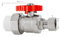 JMVLVLOA Brass Nickel-Plated Thickened PPR Female Union Ball Valve 1/2 3/4 1 Water Separator Solar Water Pipe Valve (25PPRxDN15)