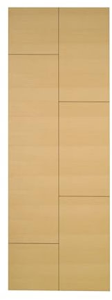 Porte seule bois isoplane ANTLIA1 730 frêne blanc européen