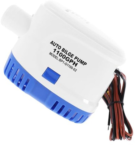 BESPORTBLE Auto Bilge Pump Submersible for Camping Boat Caravan Auto Bilge Water Pump Float Switch