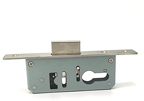 Einsteckschloss aus Edelstahl – 30 mm Schlossabstand, geräuschloser Schlosskörper for den Innen- und Außenbereich, 1 Stück