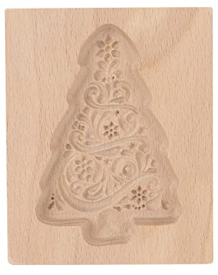 Wooden Biscuit Moulds, Handcrafted Decorative Baking Tools for Halloween, Christmas, Thanksgiving Cute Shape DIY Cutter 3D Carved Embossing Mould Practical Kitchen Tools Easy to Use