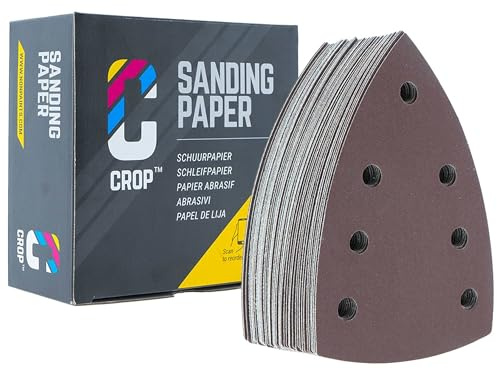 CROP Delta Schleifpapier 100x145mm Körnung 150-50 Stück