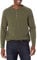 Amazon Essentials Men's Regular-Fit Long-Sleeved Henley Shirt (Available in Big and Tall), Olive Heather, XL