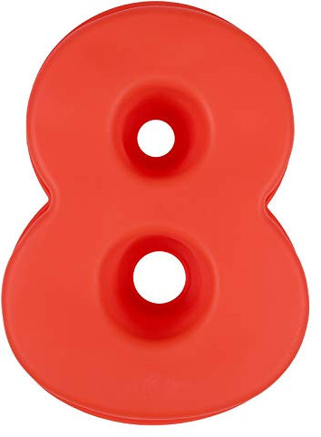 LIHAO Stampo per Torte in Silicone, Forme Particolari, Numeri Grandi per Compleanno Matrimonio (8)