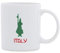 Bialetti Tazza Tricolore Istituzionale, Porcellana, 13.6 x 13.4 x 11.8 cm