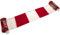 Arsenal FC - Bar Scar Strickschal (Einheitsgröße) (Rot/Weiß)
