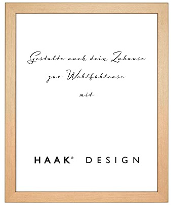 HaakDesign Bilderrahmen Tokio in Buche 45 X 60 cm schlicht modern