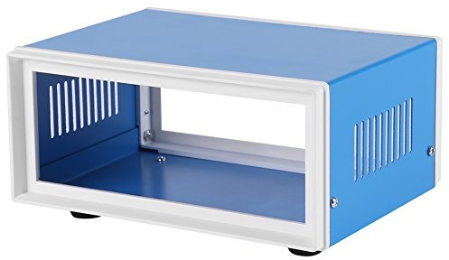 170 * 130 * 80mm Blaue Metall-Elektronik-Anschlussdose, Gehäuse-Projekt-Gehäuse DIY-Anschlussdose für Verteiler-Instrumenten-Box